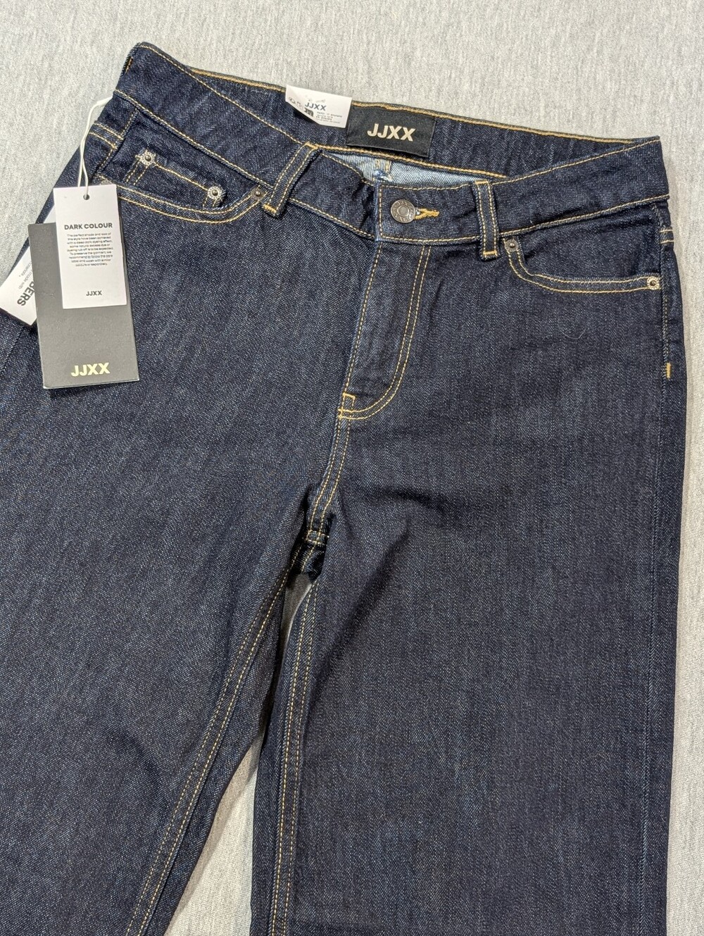 JJXX Rome Flared Jeans Women's 27 X 30 Dark Wash Blue Mid Rise NWT